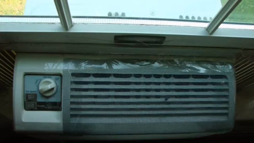 prevent bugs from coming through air conditioner vents