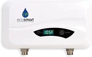 Electric Tankless Water Heater, 3.5KW@120-Volt, 6 x 11 x 3 Inch