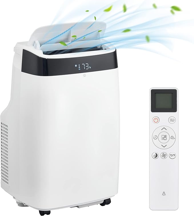 Portable AC for Room, Dorm, Office with Drying, Fan, Sleep Mode,