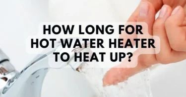 How Long For Hot Water Heater To Heat Up