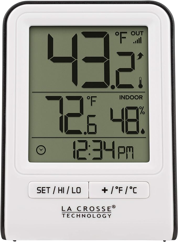 La Crosse Technology Wireless Indoor/Outdoor Temperature Monitor