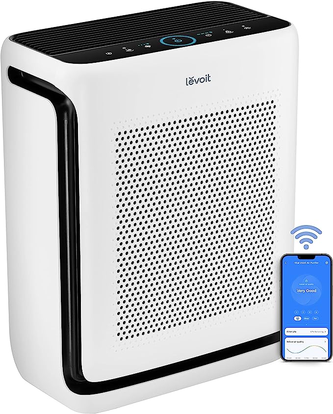LEVOIT Air Purifiers for Home Large Room Up to 1800 Ft² in 1 Hr with Washable Filters